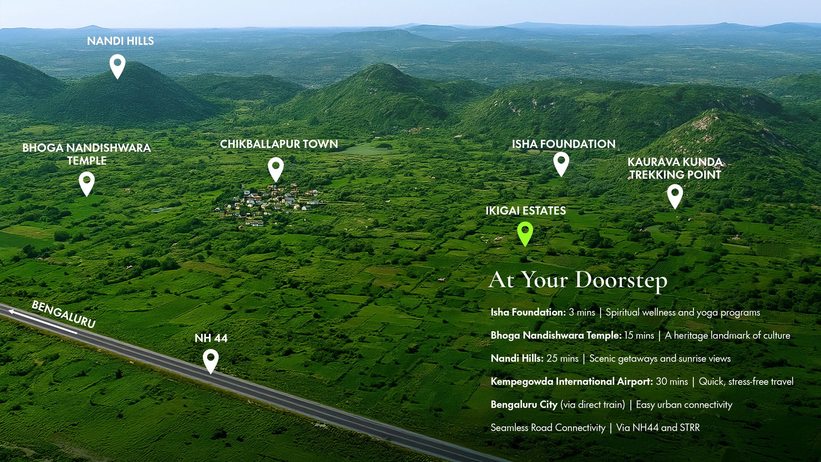 Sacred Hills Location